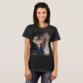 Lied van de engelen (1881) door Bouguereau T-shirt (Voorkant volledig)