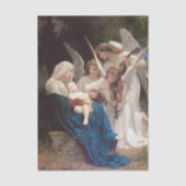 Lied van de engelen (1881) door Bouguereau Tissuepapier (Voorkant)