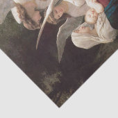 Lied van de engelen (1881) door Bouguereau Tissuepapier (Detail)