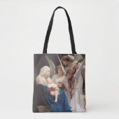 Lied van de engelen (1881) door Bouguereau Tote Bag (Voorkant)