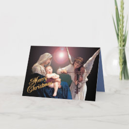 "Lied van de Engelen" Godsdienstige Kerstkaart Feestdagen Kaart