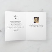 Lied van de Engelen Kerstkaart Feestdagen Kaart (Binnen)