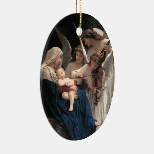 "Lied van de Engelen" Kerstversiering Keramisch Ornament (Rechts)