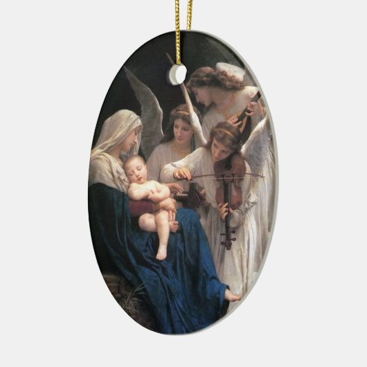 "Lied van de Engelen" Kerstversiering Keramisch Ornament (Links)