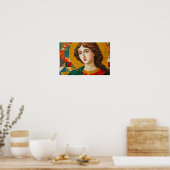 Lied van de Heilige Cecilia Poster (Keuken)