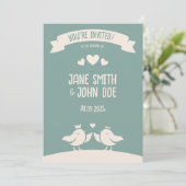 Lied van de leiblauwe vogel kaart (Staand voorkant)