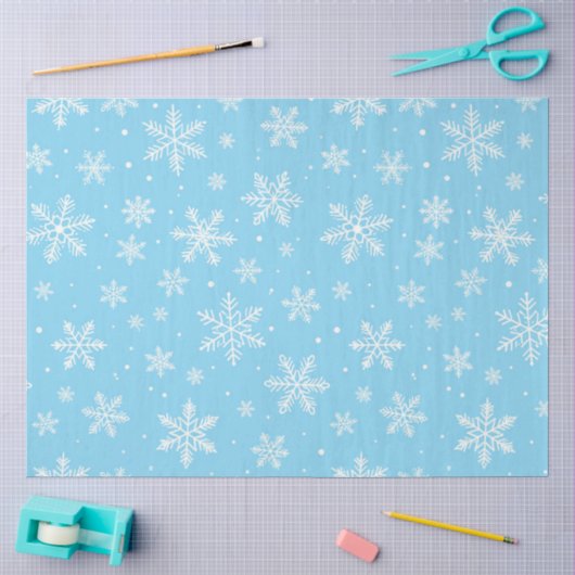 Lied van de Sneeuw Tissuepapier (Craft)