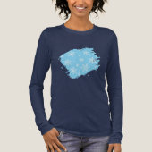 Lied van de Sneeuw Tri-Blend Shirt (Voorkant)