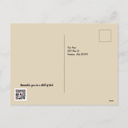 Lied van het Briefkaart van Solomon Uplifting (Achterkant)