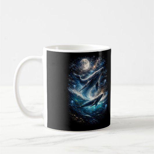 Lied van het kosmische getij koffiemok (Links)