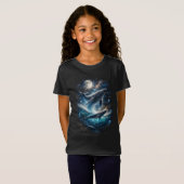 Lied van het kosmische getij t-shirt (Voorkant volledig)