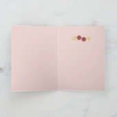 Lied van het Wenskaart van het Citaat van de Feestdagen Kaart (Binnen)