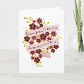 Lied van het Wenskaart van Valentijn van het Feestdagen Kaart (Voorkant)