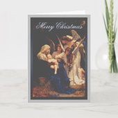 Lied van Kerstmis van Engelen Feestdagen Kaart (Voorkant)