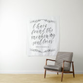 Lied van Solomon Wall Tapestry - Laurel Wandkleed (In situ)