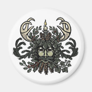 Lied van Solstice Greenman Koelkast Magnet