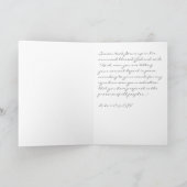 Lied van Wenskaart Simeon Feestdagen Kaart (Binnen)