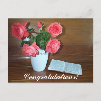 Liedboek, gefeliciteerd! briefkaart