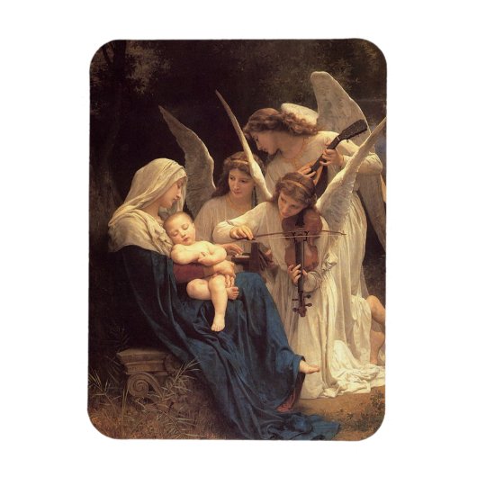 Liedje van de Angles Baby Jesus Christmas Magneet (Verticaal)