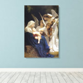 Liedje van de engelen Fine Art Canvas Afdruk (Insitu (Houten vloer))