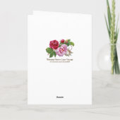 Liedje van de engelen Fine Art Feestdagen Kaart (Achterkant)