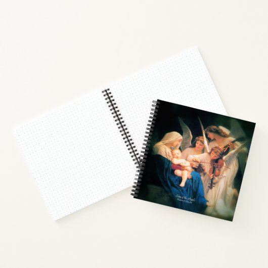 Liedje van engelen met Moedergebed Notitieboek (Binnen)