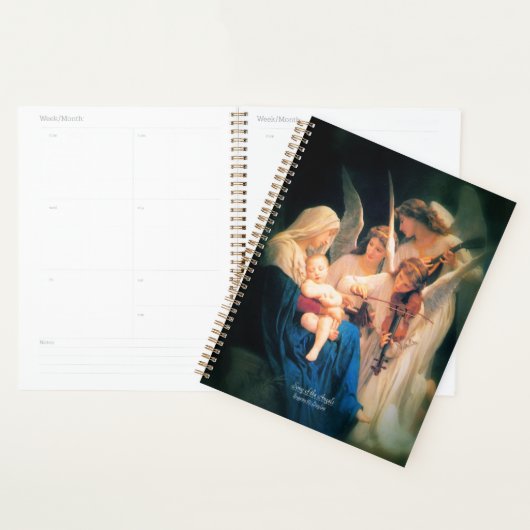 Liedje van engelen met Moedergebed Planner (Display)