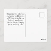 Liedje van Salomo 2:11-12 Kolibrie Bloemen Bijbel Briefkaart (Achterkant)