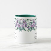 Liedje van Salomo 2:11-12 Kolibrie Bloemen Bijbel Mok (Midden)