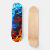 Liedje van vuur en ijs Yinyang Skateboard (Voorkant)
