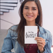 Liedje, vogels zittend tussen muzieknoten bedankkaart