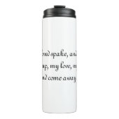Liedjes 2:10 thermosbeker (Voorkant)