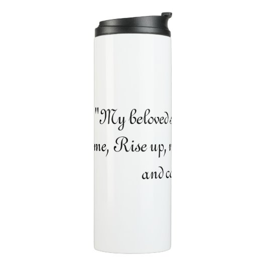 Liedjes 2:10 thermosbeker (Gedraaid links)