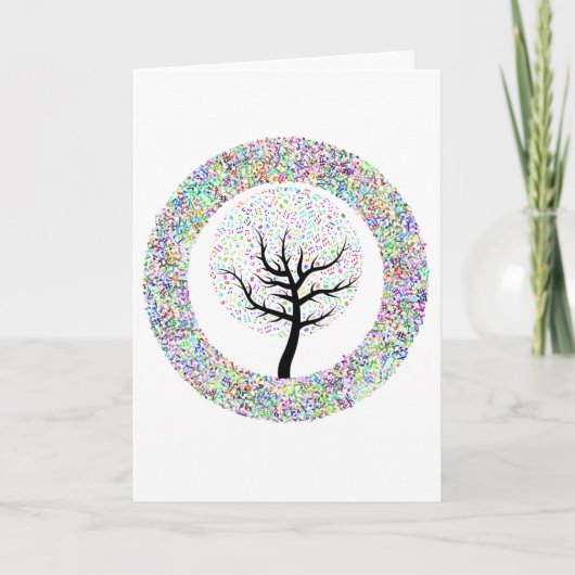 Liedjes in de Levensboom Kaart (Voorkant)