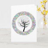 Liedjes in de Levensboom Kaart (Gele Bloem)