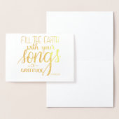 Liedjes van dankbaarheid, C.H. Spurgeon Quote, Chr Folie Kaarten (Display)