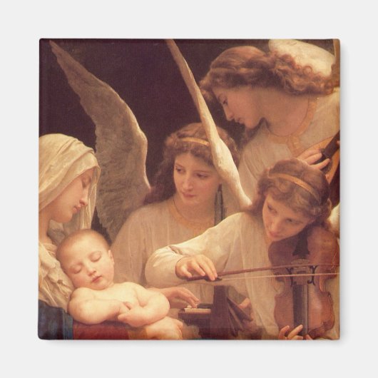 Liedjes van de Angels Christmas Magnet (Voorkant)