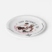 Liedliefhebbers Party-bord Papieren Bordje (Gekanteld)