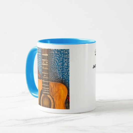 Liedschrijver Mok (Voorkant links)