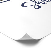 Lief 16 16e Verjaardagsfeestje Aangepaste Fotocoll Poster (Hoek)