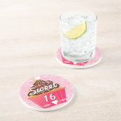 Lief 16 Cupcake Onderzetters (Zijkant)