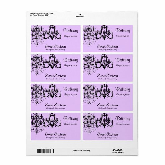 Lief 16, de fles van het douanewater etiket (Full Sheet)