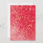 Lief 16 foto uitnodiging vlinder rood bloemen (Achterkant)