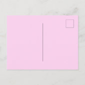 Lief 16 roze confetti meisje feest uitnodiging briefkaart (Achterkant)