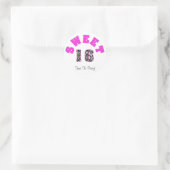 Lief 16, tijd om te feesten! Stickers (Tas)