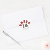 Lief 16, tijd om te feesten! Stickers (Envelop)