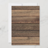 Lief 16 Verjaardag Baby's Breath Rustieke Boerderi Kaart (Achterkant)