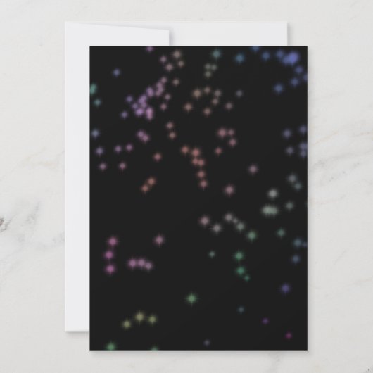 Lief 16 Verjaardag Heet Roze Neon Theme Party Kaart (Achterkant)