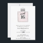 Lief 16 Zestiende Verjaardagsfeestfoto Kaart<br><div class="desc">Gooi een fantastisch lief zestien 16e verjaardagsfeestje voor je dochter met deze prachtige uitnodiging. Met een roze met parfumflesontwerp, is deze uitnodiging er zeker van dat uw dochtertje zich de sterretje van het show voelt. Met veel ruimte voor de datum, tijd en locatie van het feest, is deze uitnodiging de...</div>