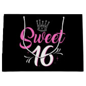 lief 16e verjaardagsfeestje groot cadeauzakje (Voorkant)